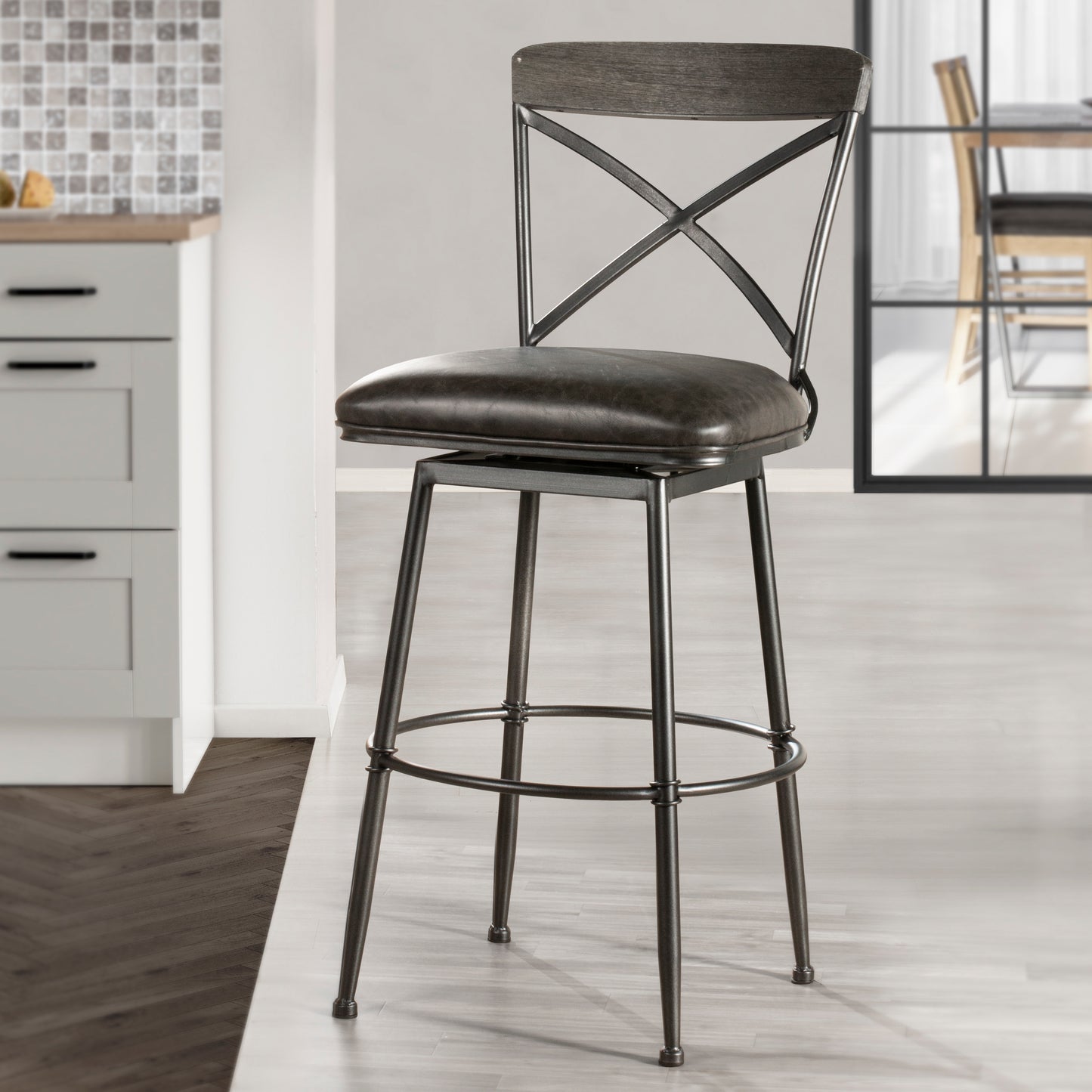 Decker Metal Stool