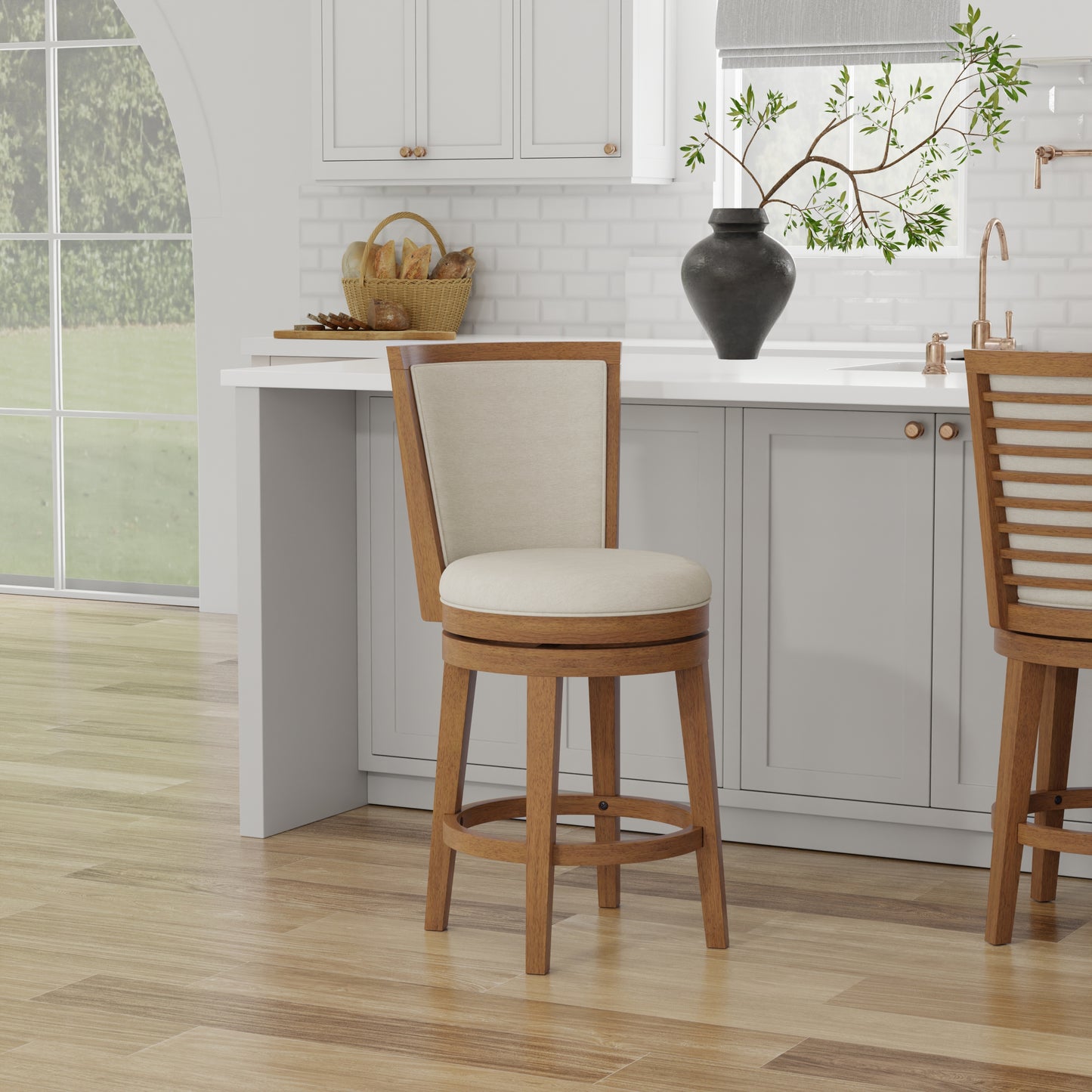 Tarryn Wood Stool