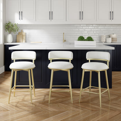 Jaxon Metal Counter and Bar Stools