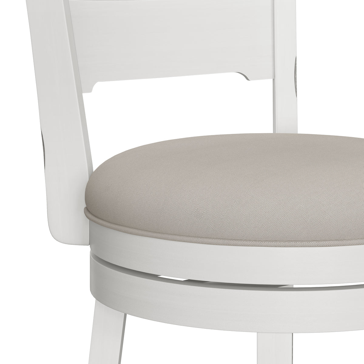 Clarion Wood Swivel Stool