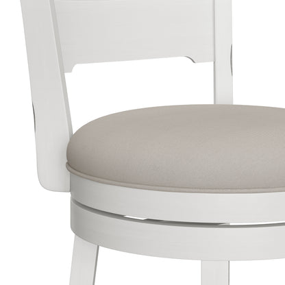 Clarion Wood Swivel Stool