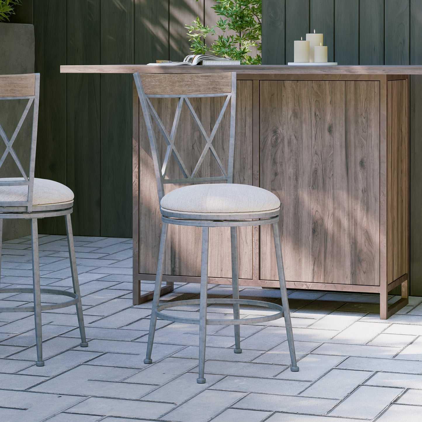 Stewart Metal Stool