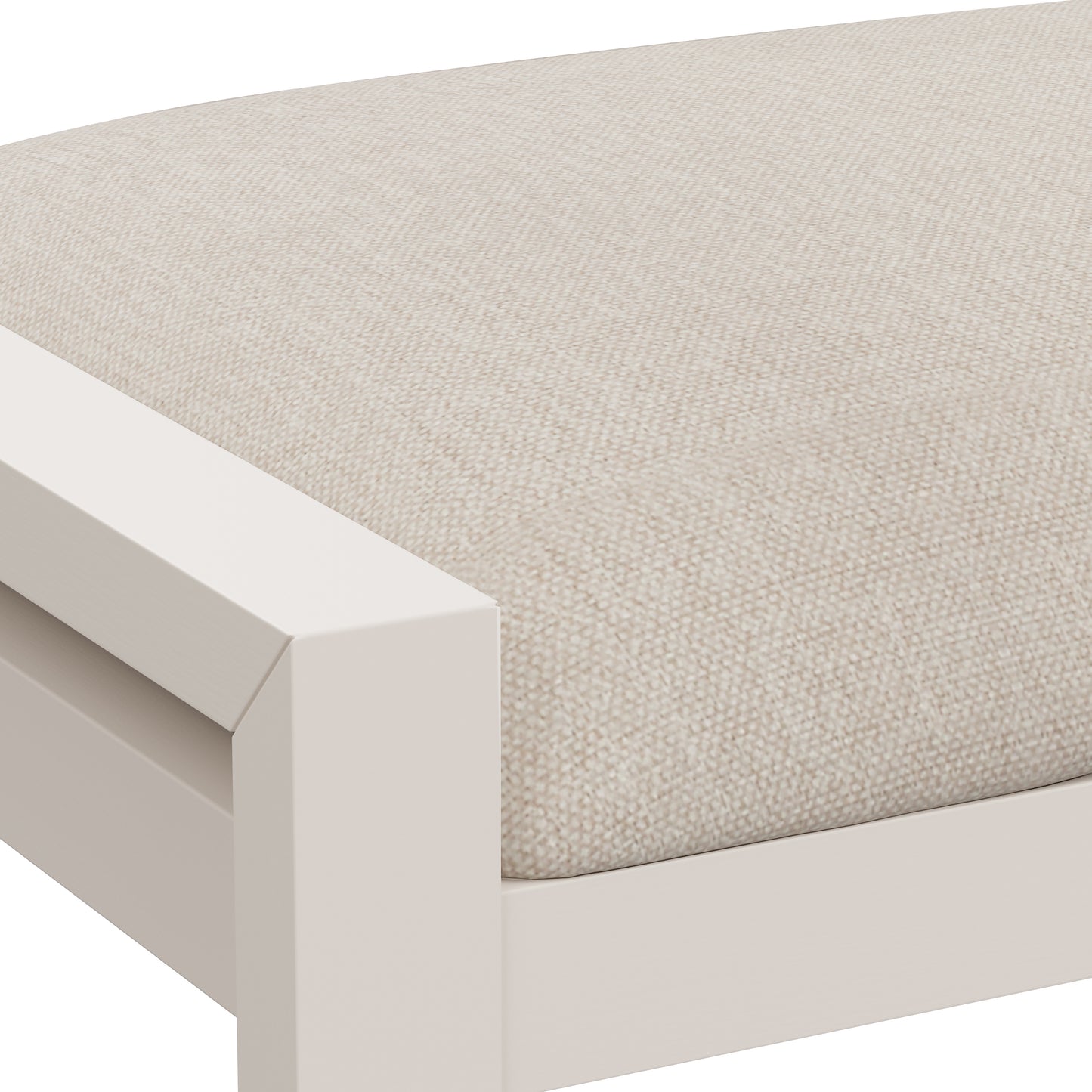 Amelia Wood Vanity Stool
