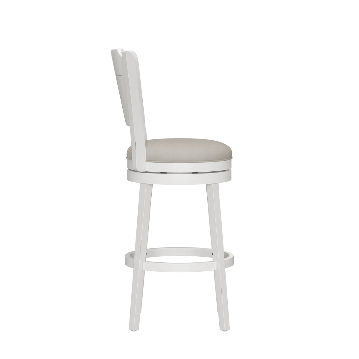 Clarion Wood Swivel Stool