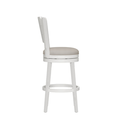 Clarion Wood Swivel Stool