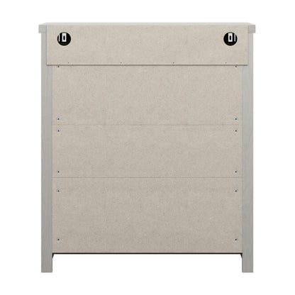 Harmony Wood 4 Drawer Dresser