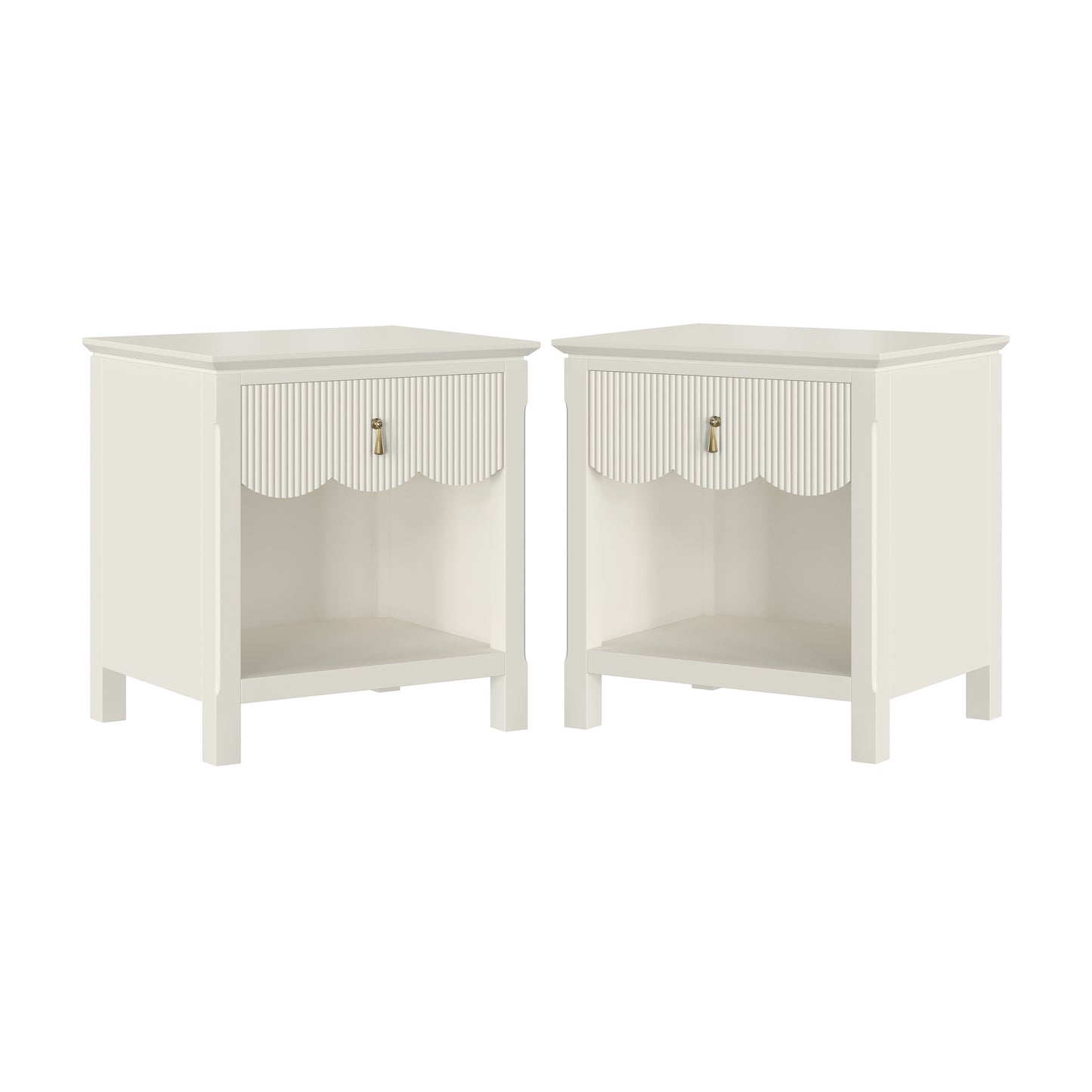 Amonson Wood Nightstand, Set of 2