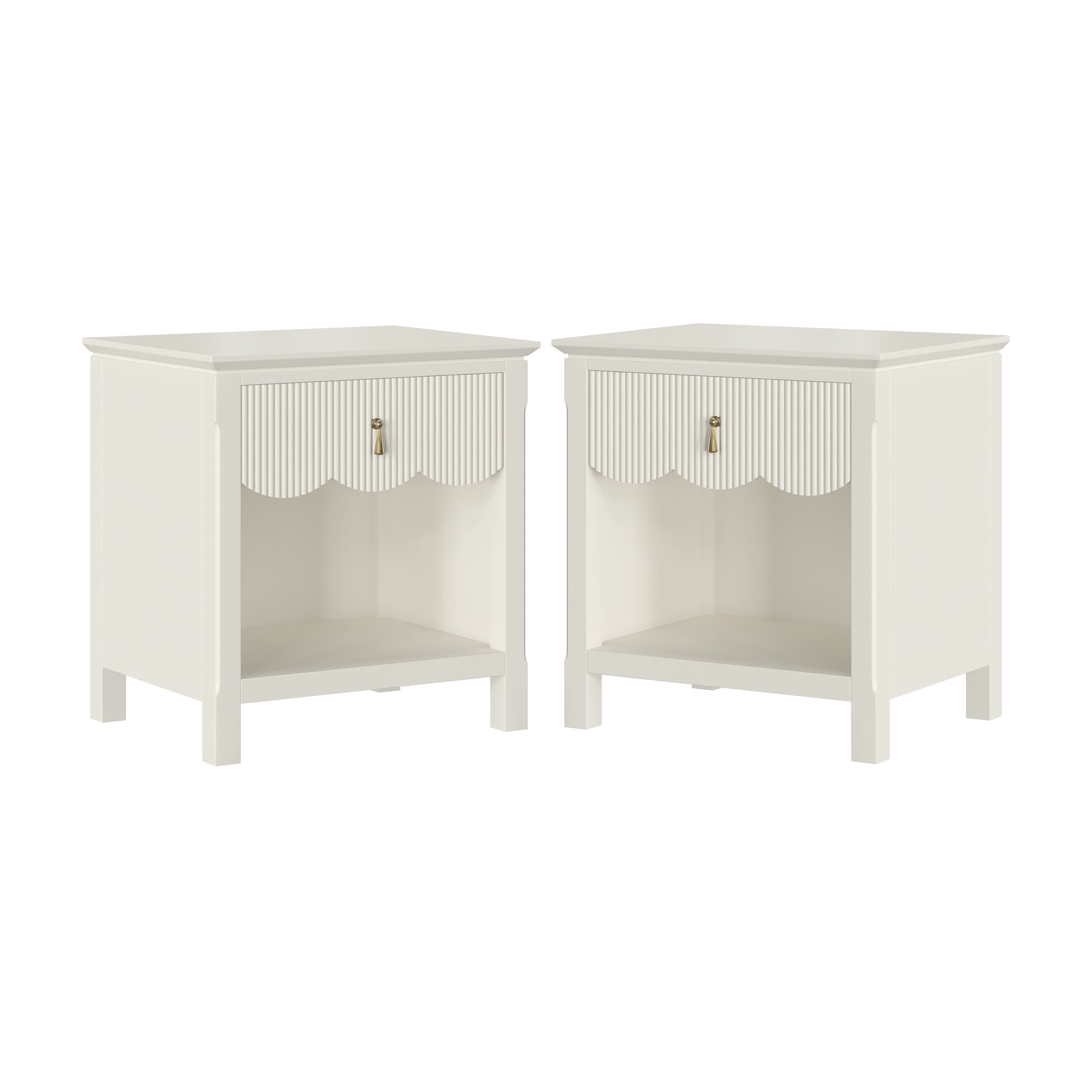 Amonson Wood Nightstand, Set of 2