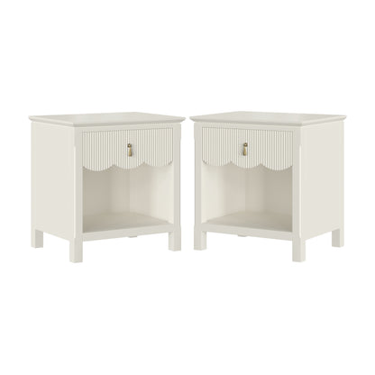 Amonson Wood Nightstand, Set of 2