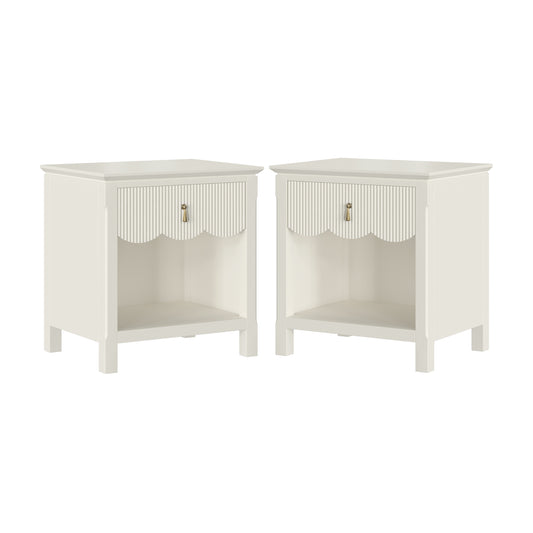 Amonson Wood Nightstand, Set of 2