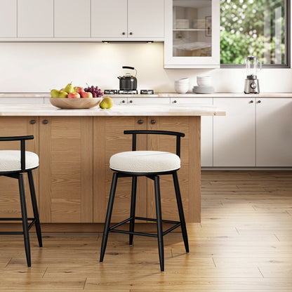 Dael Metal Counter and Bar Stools